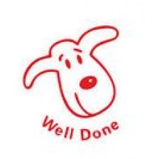 61743 Well Done Dog Classmate Teacher Reward Stamp