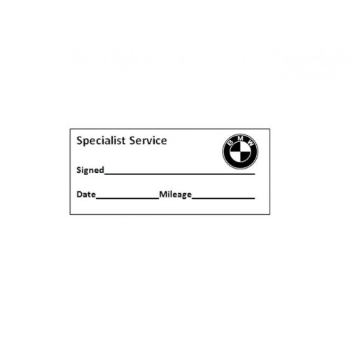 Specialist Service Stamp - BMW | Athena Stamps