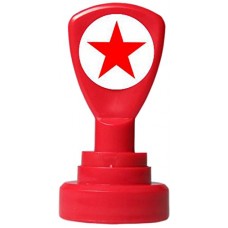 Stamper Solutions Star Pre Inked Stamper - Red