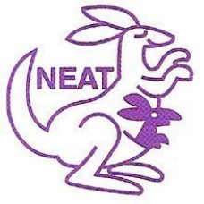 Neat (Purple Kangaroo) Self Inking Teachers Reward Stamp X11706