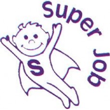 Super Job Self Inking Teachers Reward Stamp X11976