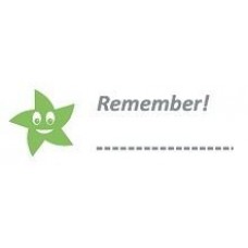 Remember..... Self Inking Teacher Reward Stamp