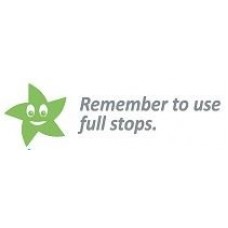 Rember to use full stops Self Inking Teacher Reward Stamp