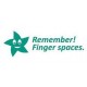 Rember to use finger spaces Self Inking Teacher Reward Stamp