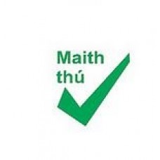 Maith Thu Gaelic - self inking stamp - Green ink 25mm Teacher Reward Stamp