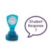 Student Response Teacher Reward Stamp (Purple)