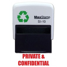 Maxstamp MAX1PRI Self-inking stamp.