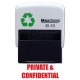 Maxstamp MAX1PRI Self-inking stamp.