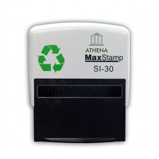 Personalised Custom Made Self Inking Rubber Stamp (up to 5 lines of Text) 57x21mm.