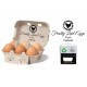 Personalised Egg Box - self inking stamp - 73 x 35mm