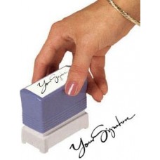 Personalised Signature Stamp - 46 x 16 mm