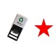 Red Star - Self inking stamp 25mm