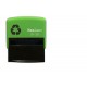 Recyclable Personalised Custom Made Self Inking Rubber Stamp (up to 6 lines of Text) 57x21mm