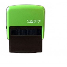 Recyclable Personalised Custom Made Self Inking Rubber Stamp (up to 3 lines of Text) 36 x 13mm.