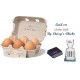 Personalised Egg Box Dater Stamp - 67 x 45mm - Max 4007