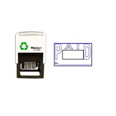 Paid - Self inking Dater Stamp - 52 x 31mm - 3255D