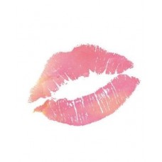 Pink Lips - Self inking stamp - 28 x 28 mm