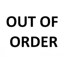 OUT OF ORDER - self inking stamp - black ink - 57 x 21mm