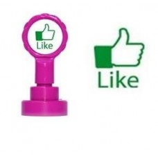 LIKE - Green ink - Self inking teacher stamp