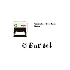 Personalised Boys Name - Self inking stamp - 12 x 51 mm