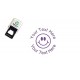 Personalised Smiley Face - Teacher reward Self Inking Stamp - 25mm