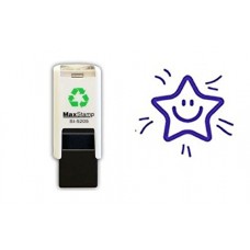 Loyalty Stamp - Violet Star - Self inking - 11mm Ideal for your loyalty reward cards