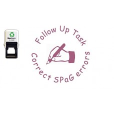 SPaG - follow up task - Self inking teacher reward stamp - 25mm - VIOLET INK