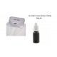 School Uniform Fabric Ink - Black - 10ml Bottle for use on Separate Ink pad, Permanent Ink Will not wash Off