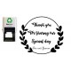 Personalised Sharing Our Special Day - self Inking Stamp 34 x 34 mm