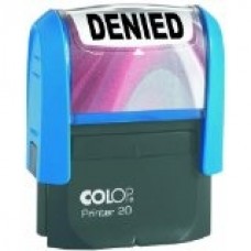 Colop P20DENBK Word Stamp Black "Denied"