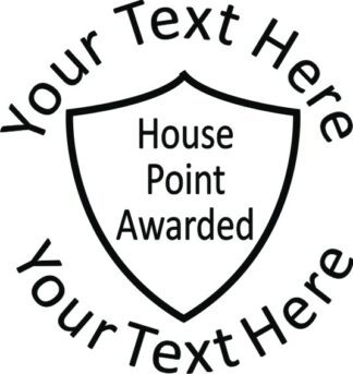 AST7 19mm House Point Custom Teacher Reward Stamp
