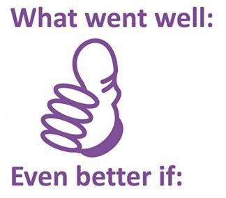 What went well Self Inking Teacher Reward Stamp