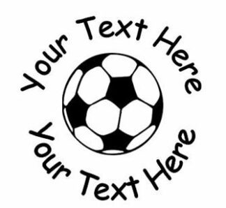 Football 19mm Personalised Self Inking Teacher Reward Stamp