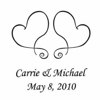 Save that special date - Self inking custom stamp - 46x16mm