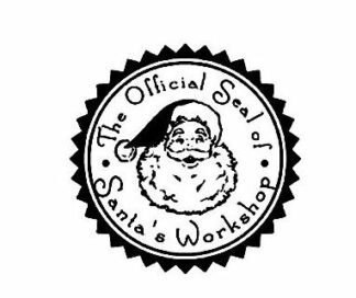 Santas Workshop - Official Seal - Self inking stamp 28mm max 5280