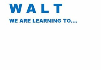 WALT - self inking teacher stamp 51 x 21 mm