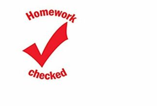 Homework Checked - Teacher reward stamp
