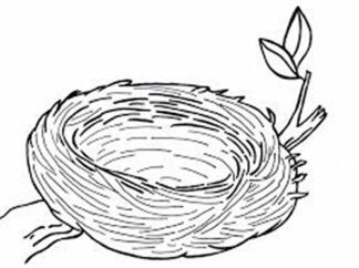 Feathered Nest - Loyalty Reward stamp - 11 x 11