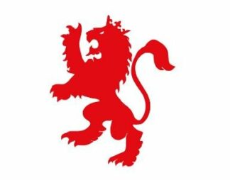 Red Lion Image - Loyalty Reward Stamp - 11 x 11