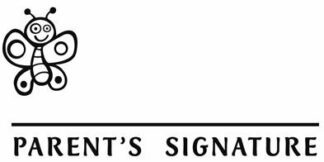 Parents Signature Stamp - 36 x 13mm