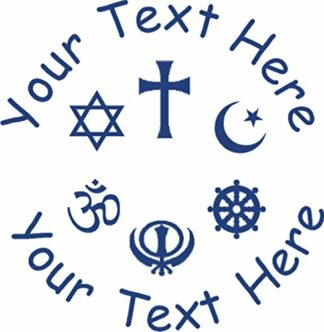 22mm Pre-Inked Custom, Personalised Teacher Stamp - Humanities