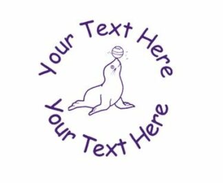 22mm Pre-Inked Custom, Personalised Teacher Stamp - Seal