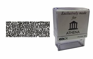 Protect ID stamp - self inking stamp 36 x 13mm - EXCLUSIVELY MANUFACTURED BY COLOP FOR ATHENA STAMPS LTD
