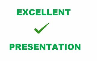 Excellent Presentation self inking stamp - 28 mm