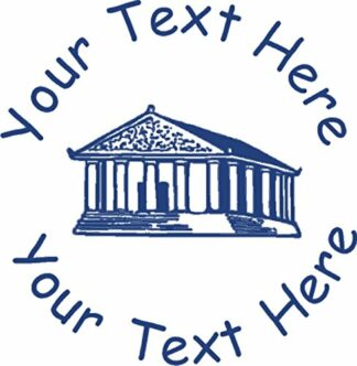 22mm Pre-Inked Custom, Personalised Teacher Stamp - History