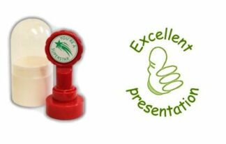 Excellent Presentation Thumbs up teacher stamp - 22mm