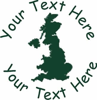 22mm Pre-Inked Custom, Personalised Teacher Stamp - Geography