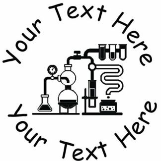 22mm Pre-Inked Custom, Personalised Teacher Stamp - Triple Science