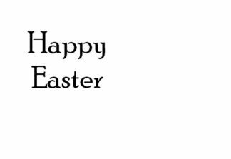 Loyalty Reward Self Inking stamp - Happy Easter