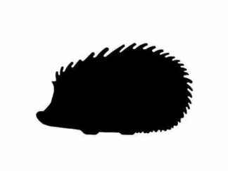 Hedgehog - Loyalty reward stamp - 11 x 11 mm
